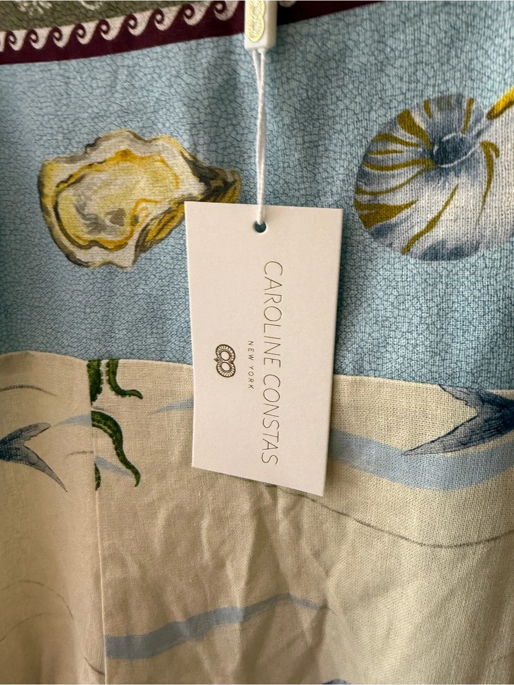 Caroline Constas Sea Life Print Maxi
Dress - Blue and Green - Picture 5 of 9